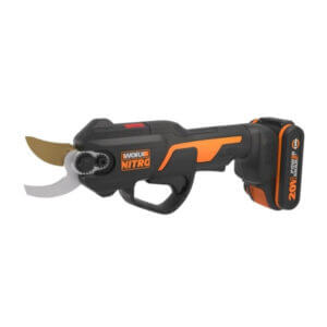 Акумулаторна ножица WORX WG330E, идеална ножица за клони с остри титан SK5 остриета и безчетков мотор.