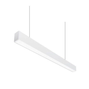 LED алуминиево линейно тяло Ledmax 40W, 120 см, за ефективно осветление на таван с бели LED лампи.