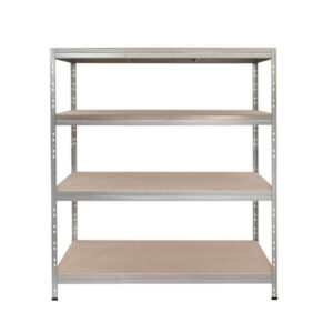 Метален стелаж Ar shelving RIVET300, 180x150 см, с 300 кг товароносимост за ефективно съхранение.