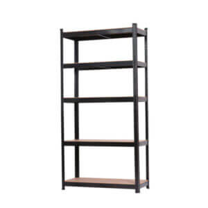 Метален стелаж Standard Black 5x175кг / 180x90x40см