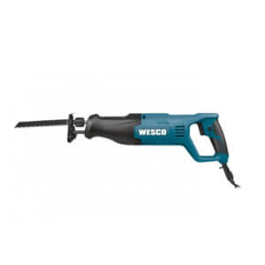 Саблен трион Wesco WS3657 800W за рязане на дърво и метал с електрически мотор, мощен и прецизен.