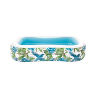 Семеен надуваем басейн INTEX Tropical swim 57177NP с тропически мотиви, PVC материал и басейн за двор и градина